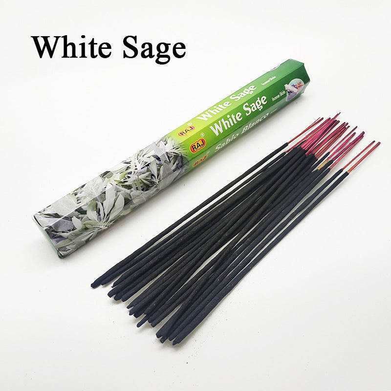 1 Box White Sage Flavors Tibetan Incense Sticks Indian In Cen