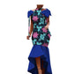 African Ethnic Cotton Batik Dress