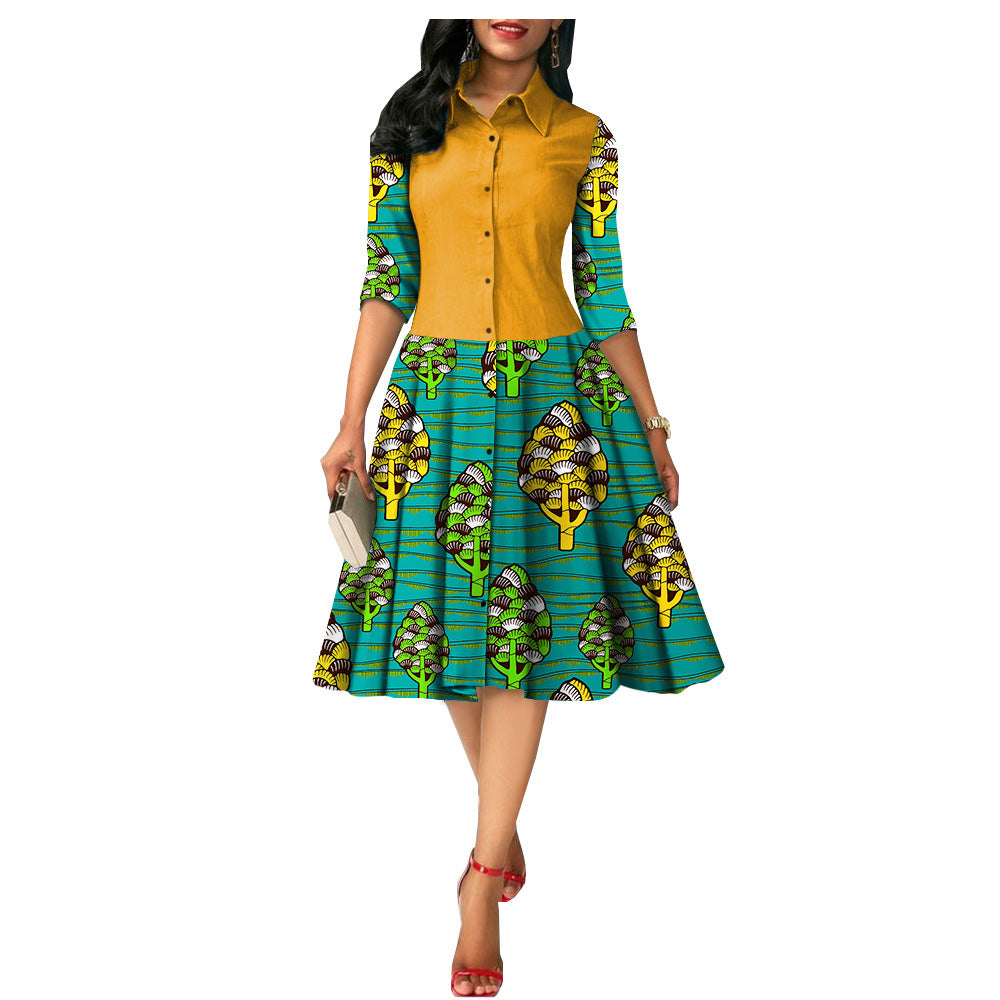 African Dresses Summer Dress 1825054