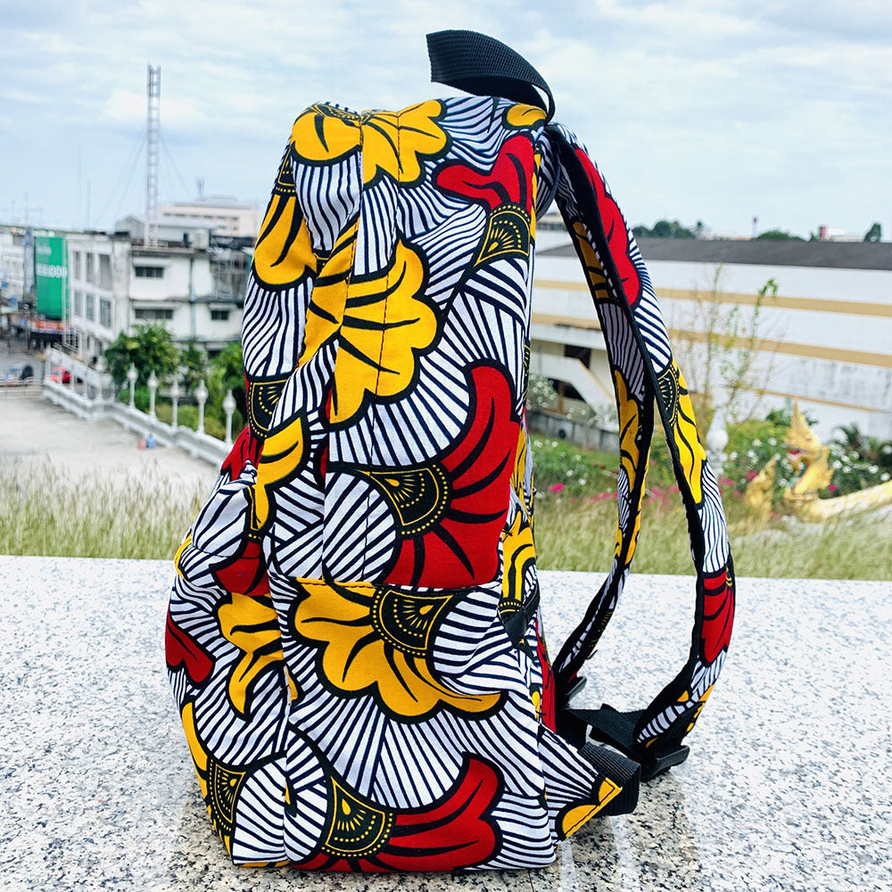 African Wax Cloth Bag Fashion African Backpack African Jewelry