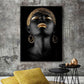 African Woman Decorative Painting